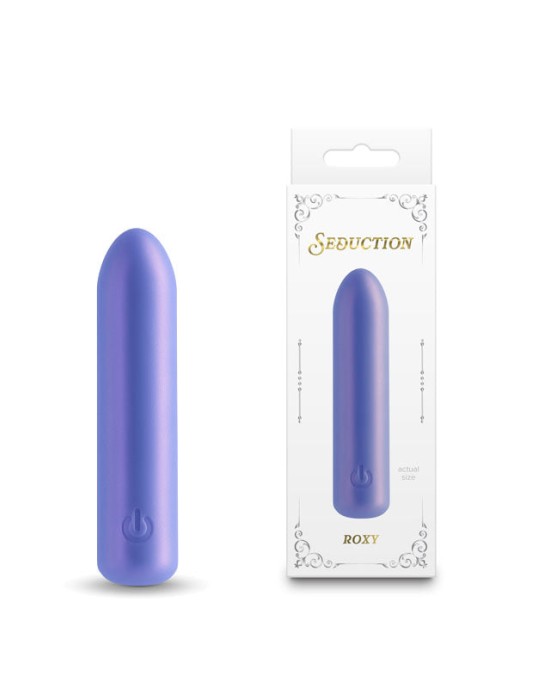 Seduction - Roxy Vibrating Bullet - Metallic Blue