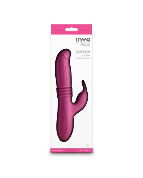 Inya Passion - Thrusting Rabbit Vibrator - Pink