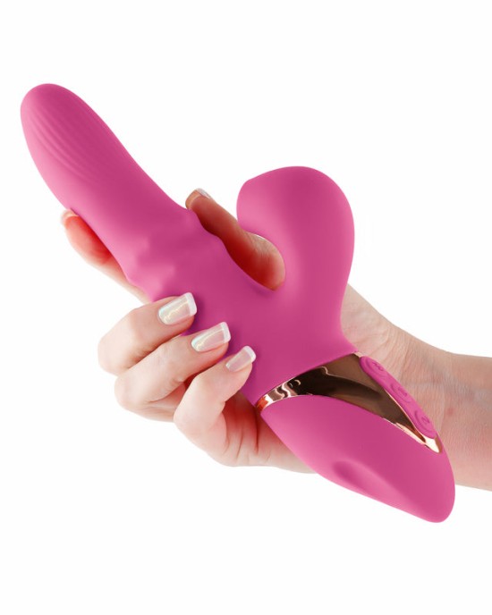 InYa Enamour - Rabbit Vibrator With Air Pulse - Pink