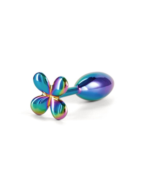 Rear Assets Clover Metallic Butt Plug - Multi-Colour