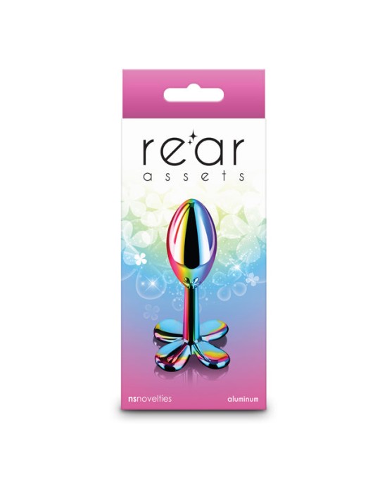 Rear Assets Clover Metallic Butt Plug - Multi-Colour