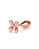 Rear Assets Clover Metallic Butt Plug - Rose Gold