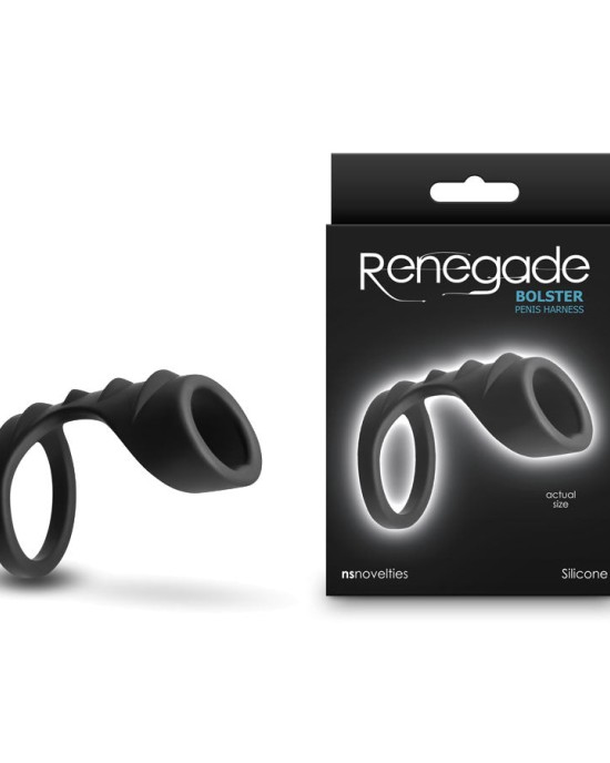 Renegade Bolster - Black Penis Harness