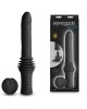 Renegade Super Stroker - Thrusting Vibrator With Remote Control & Stand - Black