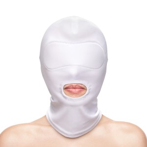 Fetish & Fashion - Mouth Hood - White