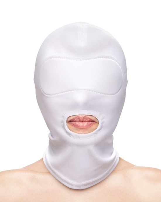 Fetish & Fashion - Mouth Hood - White