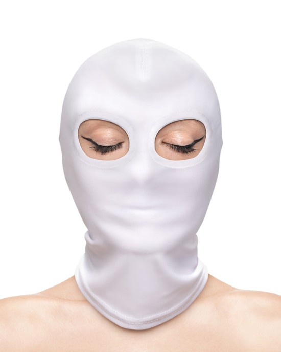 Fetish & Fashion- Eyes Hood - White