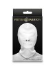 Fetish & Fashion - Zippered Mouth Hood - White