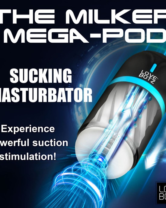 LoveBotz The Milker Mega-Pod Male Masturbator