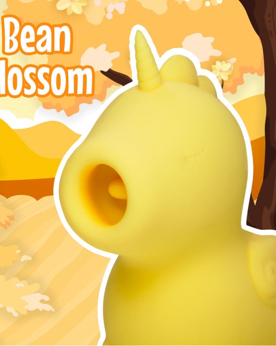 Unihorn - Bean Blossom - Yellow Flicking Stimulator