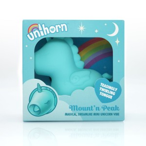 Unihorn - Mount'n Peak - Blue Twirling Stimulator