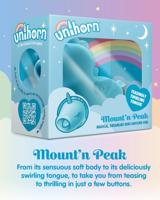 Unihorn - Mount'n Peak - Blue Twirling Stimulator