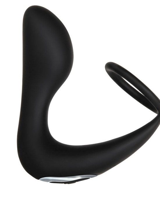 Adam & Eve Adam's Prostate Pleaser & C-Ring - Black