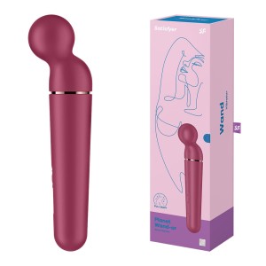 Satisfyer Planet Wand-er Massager Wand - Berry