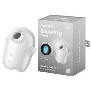 Satisfyer Glowing Ghost - Air Pulse Stimulator - White