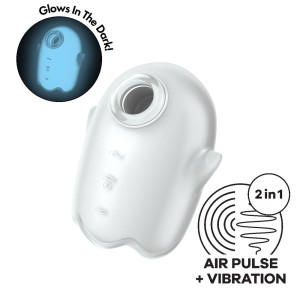 Satisfyer Glowing Ghost - Air Pulse Stimulator - White