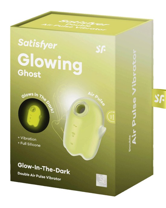 Satisfyer Glowing Ghost - Air Pulsation Stimulator - Yellow