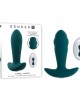 Gender X Tunnel Tapper - Butt Plug With Wireless Remote - Teal