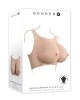 Gender X Undergarments - Flesh Wearable Breast Plate E-Cup - Light