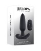 Selopa Black Beauty - Vibrating Butt Plug With Wireless Remote