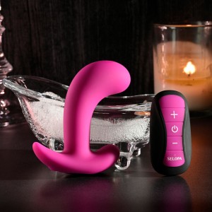 Selopa Hooking Up - Butt Plug With Wireless Remote - Pink