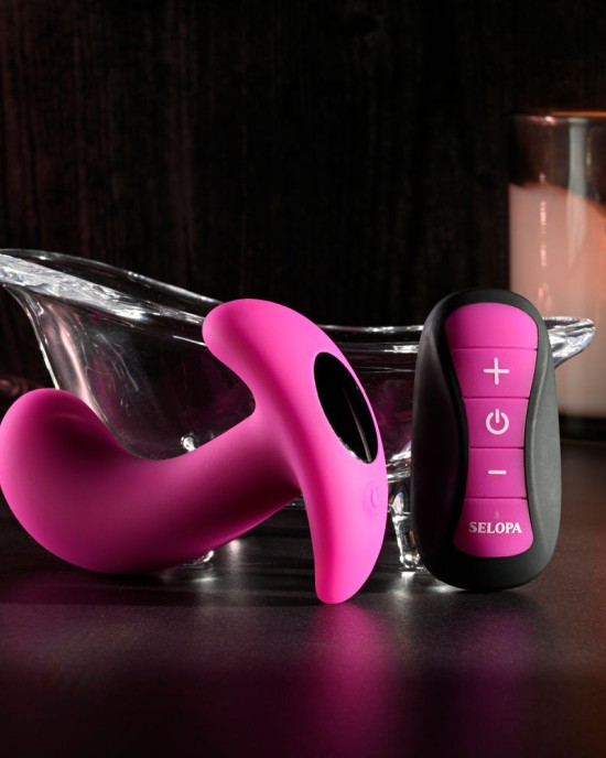 Selopa Hooking Up - Butt Plug With Wireless Remote - Pink