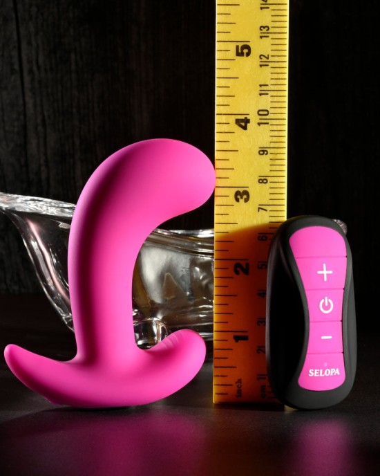 Selopa Hooking Up - Butt Plug With Wireless Remote - Pink