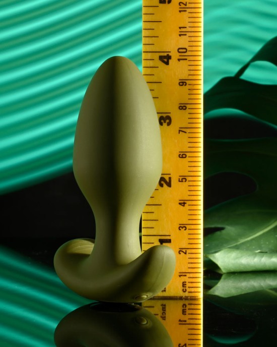 Selopa The Colonel - Green Vibrating Butt Plug With Wireless Remote