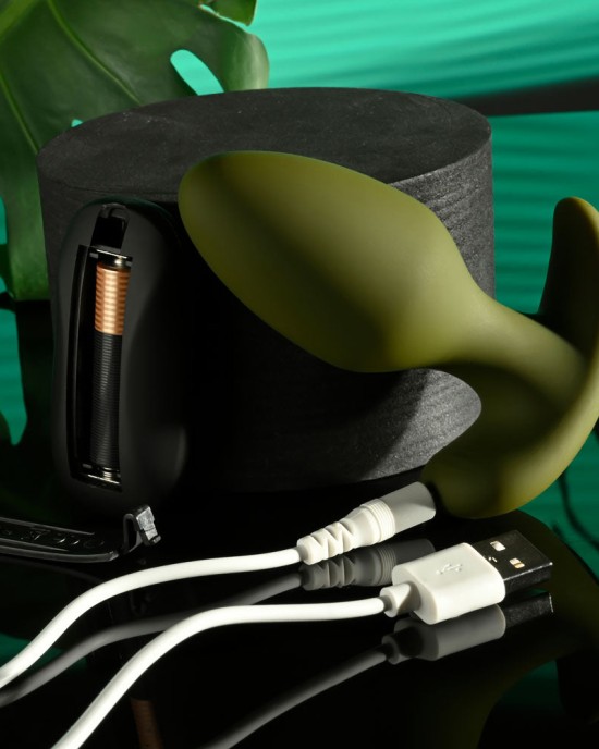 Selopa The Colonel - Green Vibrating Butt Plug With Wireless Remote