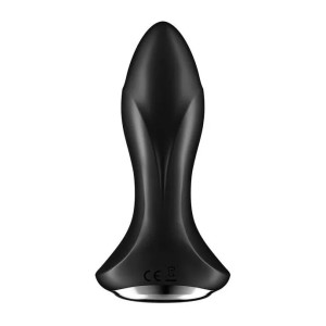 Satisfyer Rotator Plug 1 - Rimming Butt Plug With App Control - Black