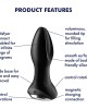 Satisfyer Rotator Plug 2 - Rimming Butt Plug With App Control - Black