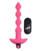 Bang! Vibrating Anal Beads With Wireless Remote - Pink