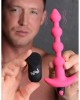 Bang! Vibrating Anal Beads With Wireless Remote - Pink