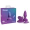 3Some Wall Banger Plug - Vibrating Butt Plug With Wireless Remote - Purple