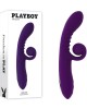 Playboy Curlicue - Rabbit Vibrator - Purple