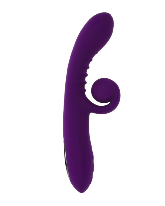 Playboy Curlicue - Rabbit Vibrator - Purple