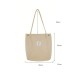 Dream Capacity Corduroy Tote Casual Solid Color Shoulder Bag Dream Capacity Corduroy Tote Casual Solid Color Shoulder Bag