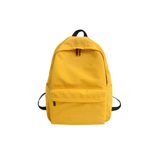 Solid Canvas Backpack For Teenagers Women Casual Large Capacity Solid Canvas Backpack For Teenagers Women Casual Large Capacity