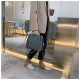 Stone Pattern PU Leather Bucket Bags For Women Shoulder Messenger Stone Pattern PU Leather Bucket Bags For Women Shoulder Messenger