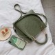 Stone Pattern PU Leather Bucket Bags For Women Shoulder Messenger Stone Pattern PU Leather Bucket Bags For Women Shoulder Messenger