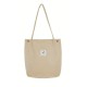 Dream Capacity Corduroy Tote Casual Solid Color Shoulder Bag Dream Capacity Corduroy Tote Casual Solid Color Shoulder Bag