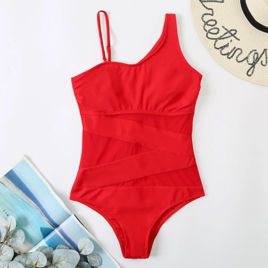 One-Piece Large Size Swimwear Plus Size One-Piece Large Size Swimwear Plus Size