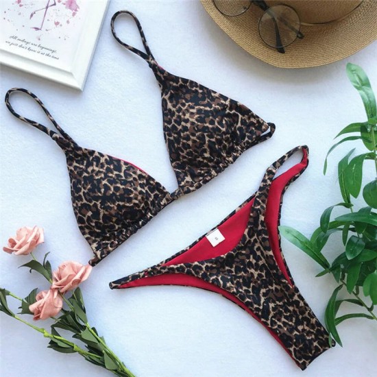 Women Summer Printed Bathing Suit Beach Swimwear
