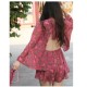 Rompers Casual Style Fashion Floral Print Bohemian Beach Jumpsuits Rompers Casual Style Fashion Floral Print Bohemian Beach Jumpsuits