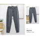Jeans Woman High Waist Plus Size  Zipper
