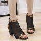 fashion butterfly-knot comfortable zipper sandals fashion butterfly-knot comfortable zipper sandals