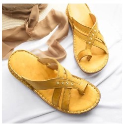 Gladiator Comfy Slippers  Roman Wedge Sandals