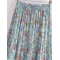 Vintage Chic Hippie Summer Tassel Elastic Waist Boho Skirt