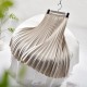 Vintage Pleated Midi Solid Skirt Fashion High Waist