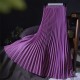 Pleated Fashion High Waist Office Lady Long Skirt All-Match Pleated Fashion High Waist Office Lady Long Skirt All-Match